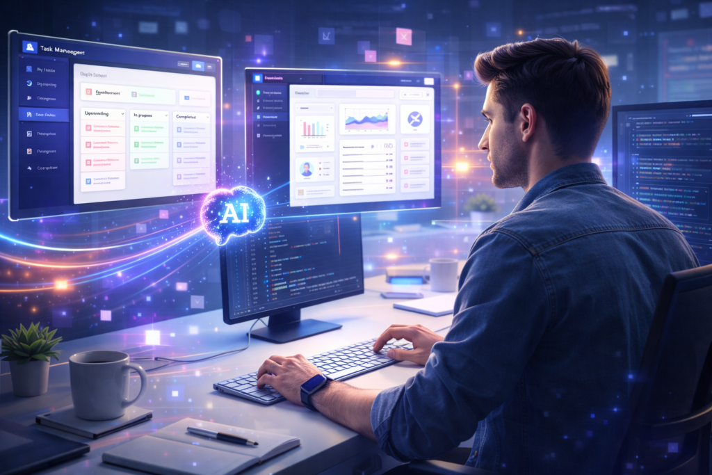 webdevlopper-1024x683 Build fully functional apps and websites through simple conversations with emergent.sh :